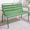 Banc de jardin en métal