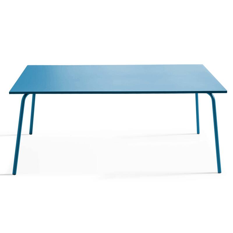 Table de jardin (180 x 90 x 72 cm) en métal design (2/7)