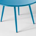 Table basse en métal ronde Ø40 cm