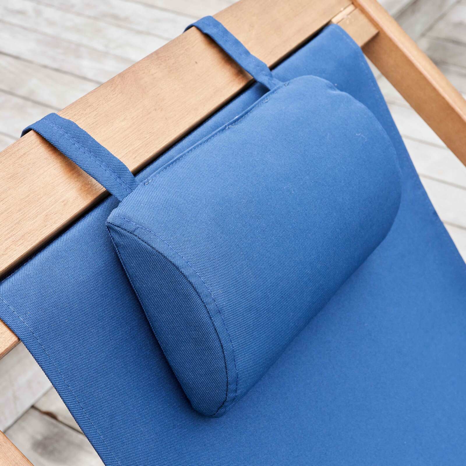 Lot de 2 chiliennes en eucalyptus FSC® inclinables