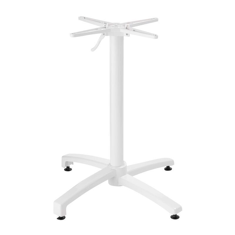 Pied de table avec système inclinable 72 cm en aluminium
