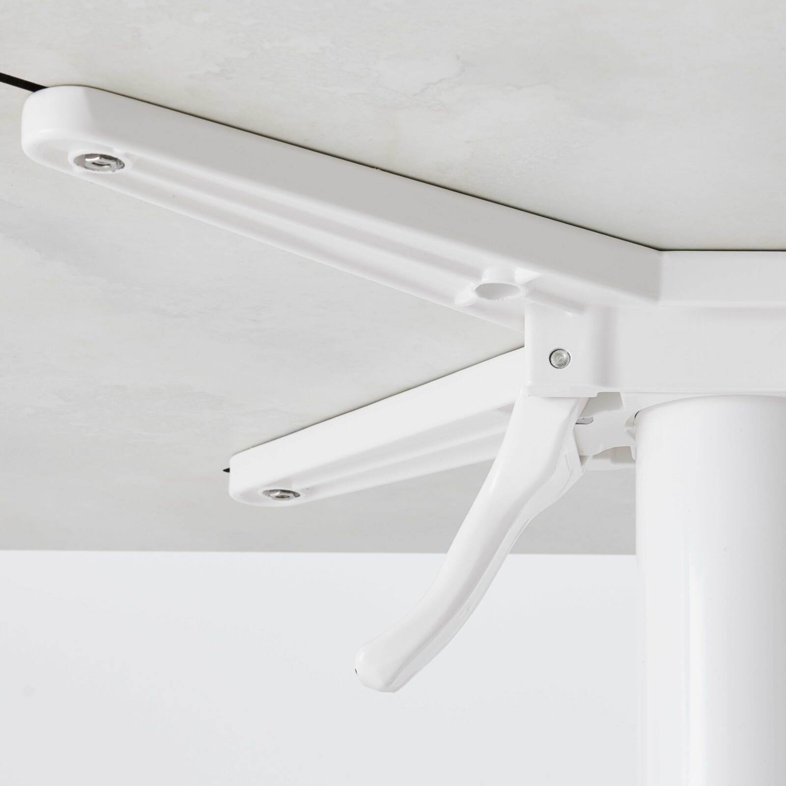 Pied de table avec système inclinable 72 cm en aluminium