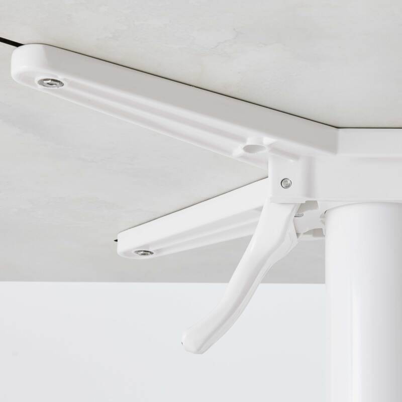 Pied pour table avec système inclinable 108 cm en aluminium