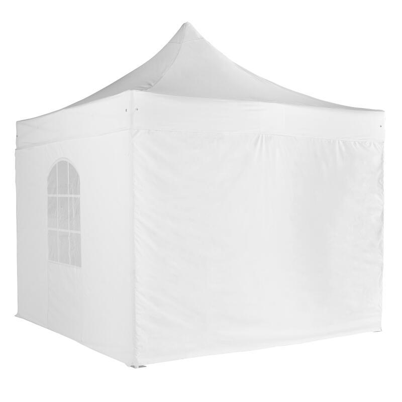 Mur plein tente pliante PRO+ 50MM en 4m blanc