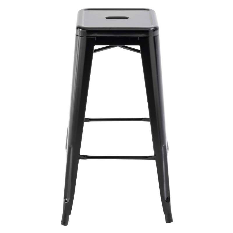 Lot de 4 tabourets de bar mat