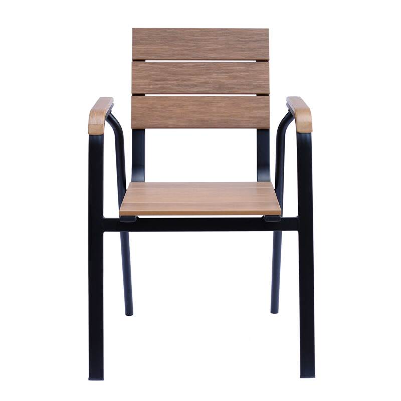 Fauteuil de jardin en aluminium et polywood