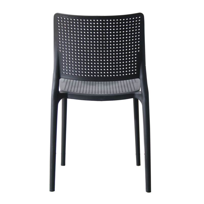 Chaise ajourée en polypropylène