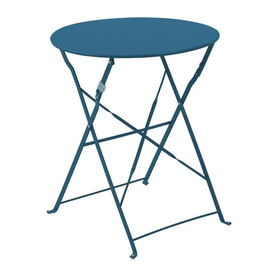 Table de jardin bistrot ronde pliante en métal 2 personnes Ø60x72 cm | Oviala