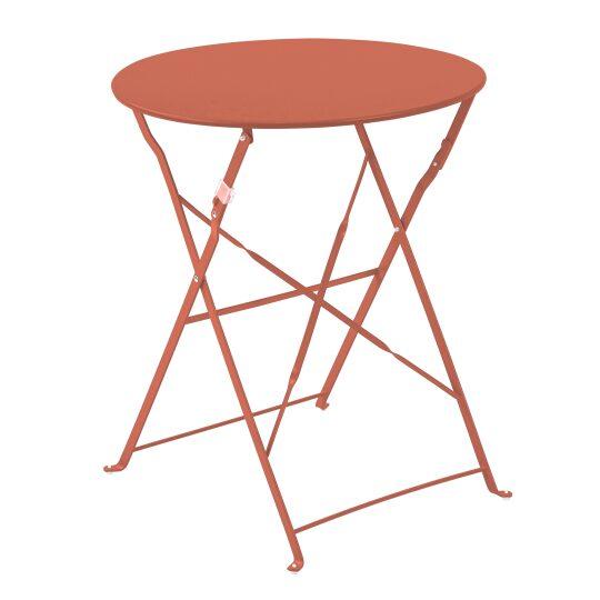 Table de jardin ronde pliante (Ø60 x 72 cm) en métal