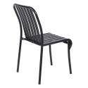 Chaise de jardin design en aluminium