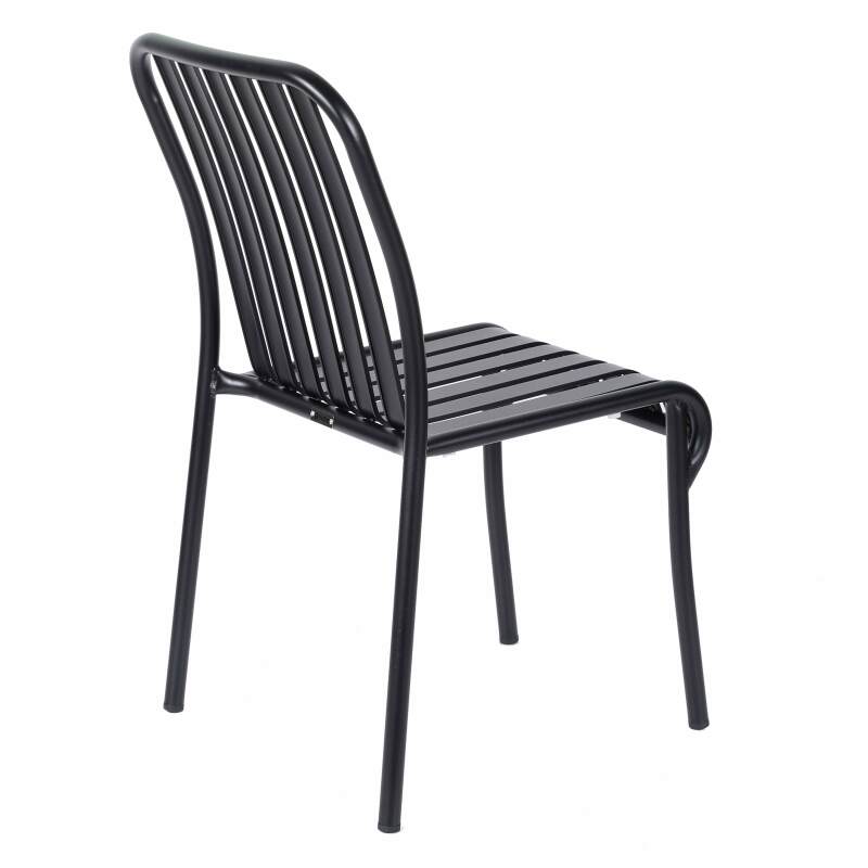 Chaise de jardin design en aluminium