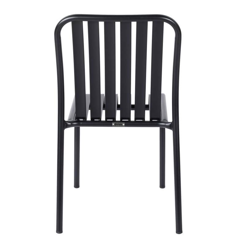 Chaise de jardin design en aluminium