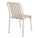 Chaise de jardin design en aluminium