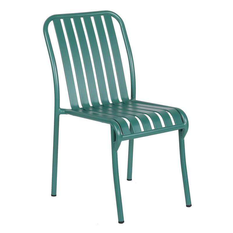 Chaise de jardin design en aluminium