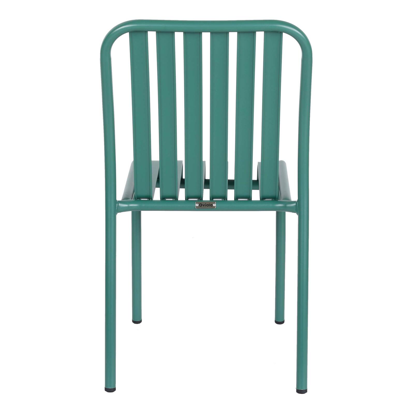 Chaise de jardin design en aluminium