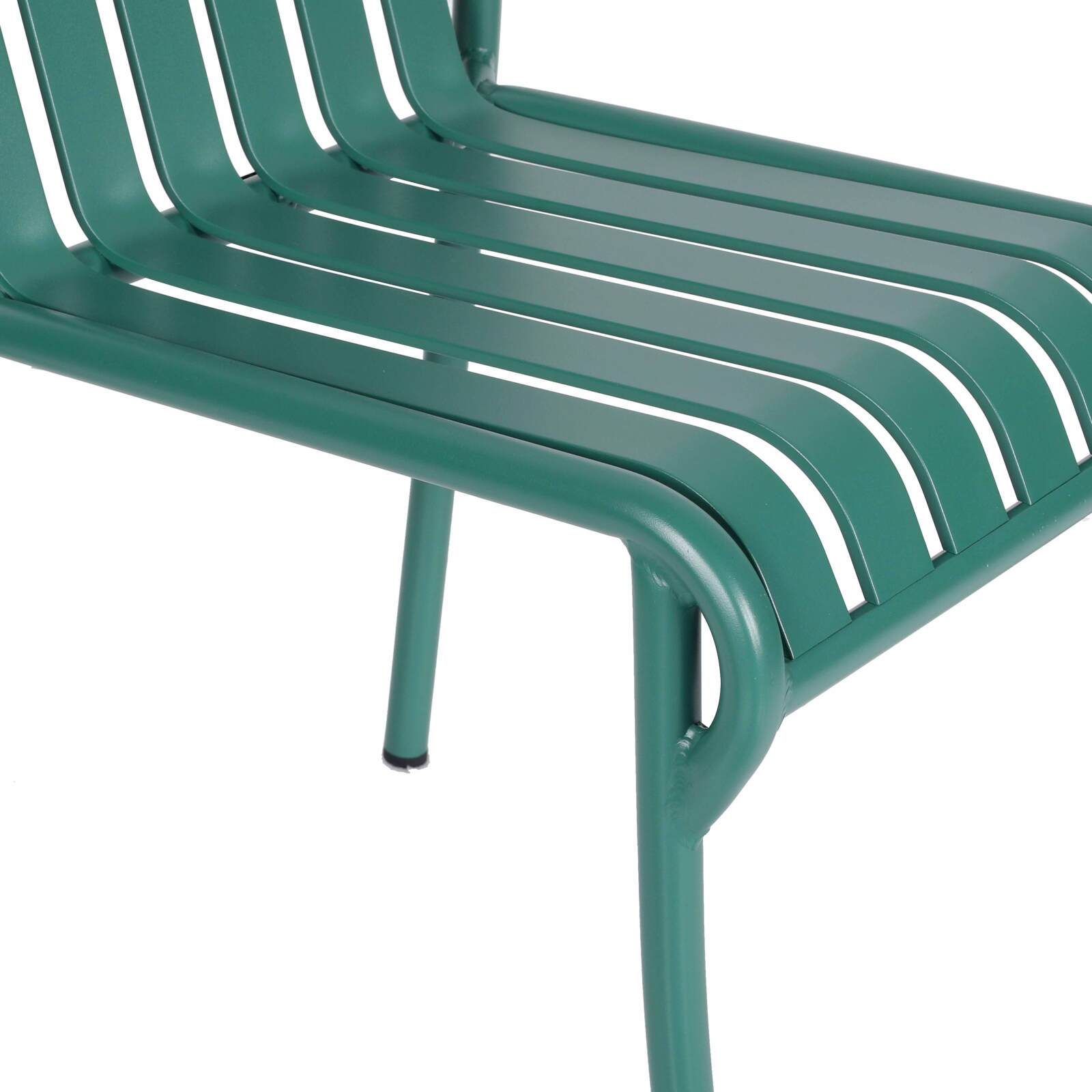 Chaise de jardin design en aluminium