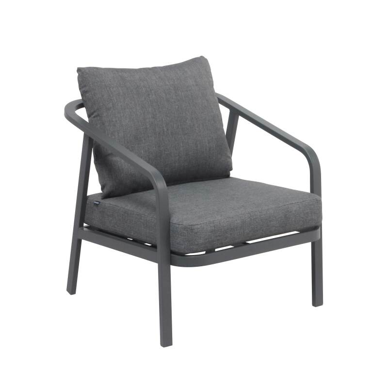 Salon de jardin 5 places en aluminium