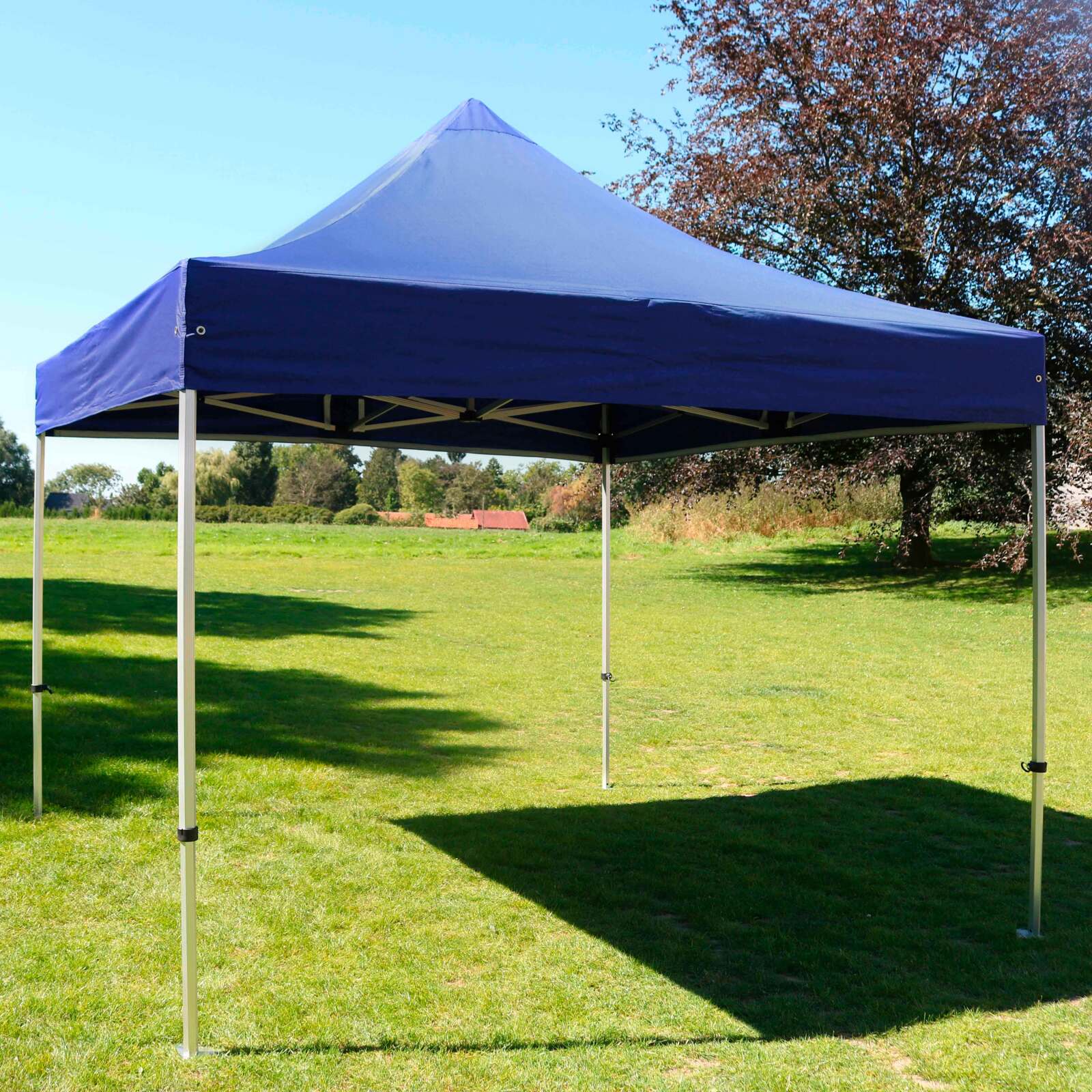 Tonnelle pliante en aluminium 3x3m, 300g/m² - 40mm