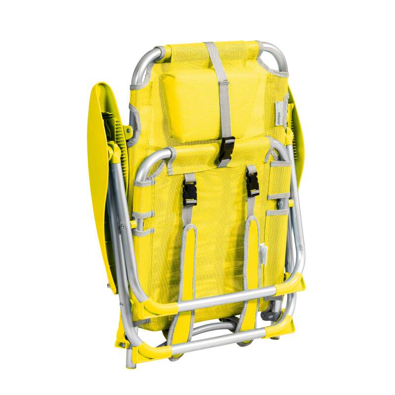 Lot de 2 chaises de plage pliantes, inclinables 4 positions (2/4)