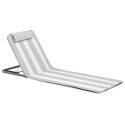 Lot de 2 matelas de plage pliants, inclinables 5 positions