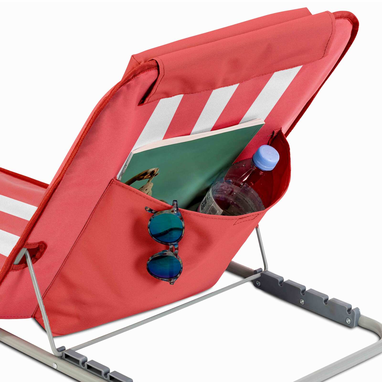 Matelas de plage pliant, inclinable 5 positions