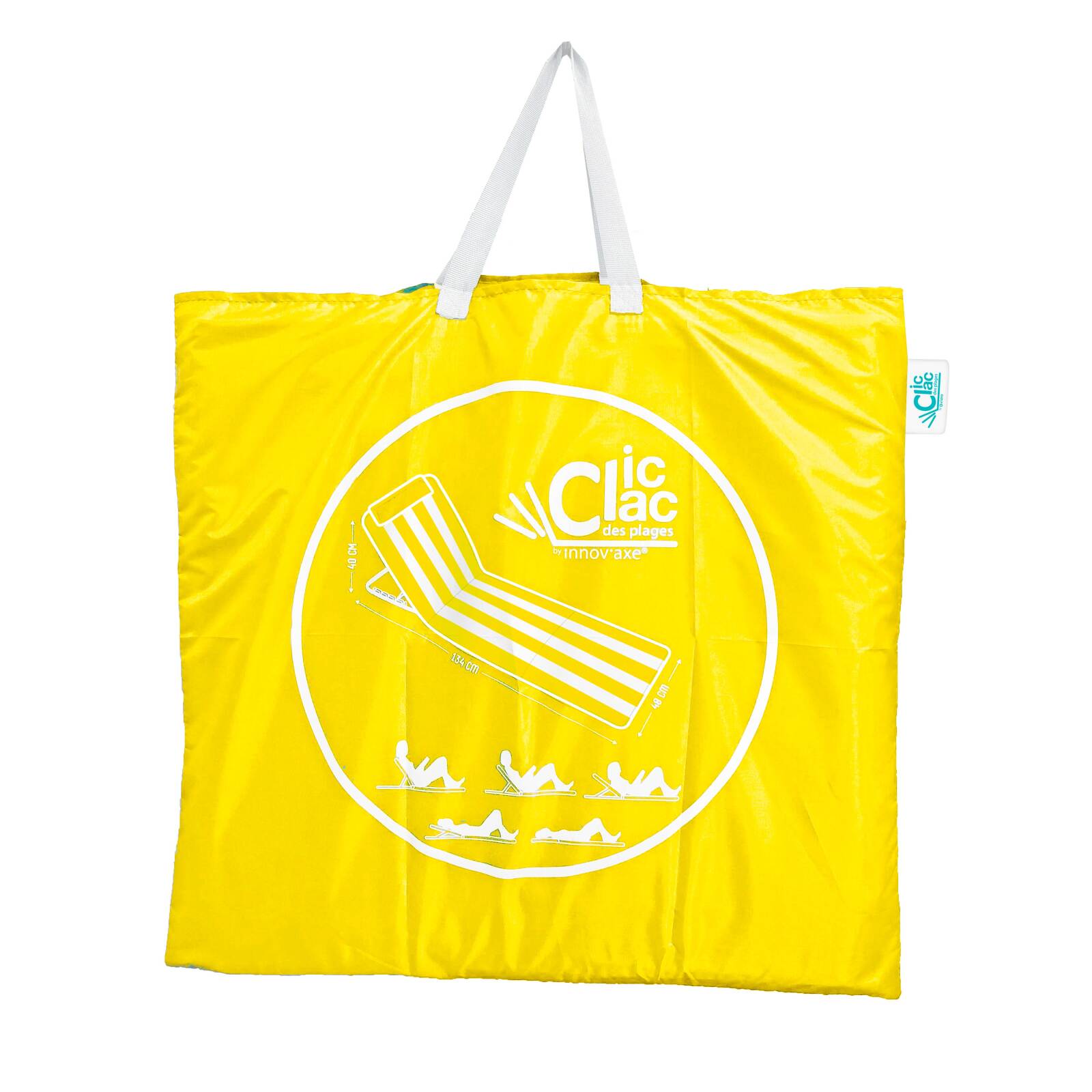 Matelas de plage pliant, inclinable 5 positions