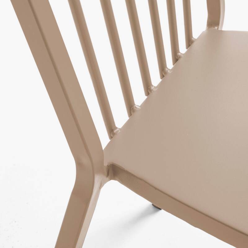 Chaise bistrot en métal (5/7)