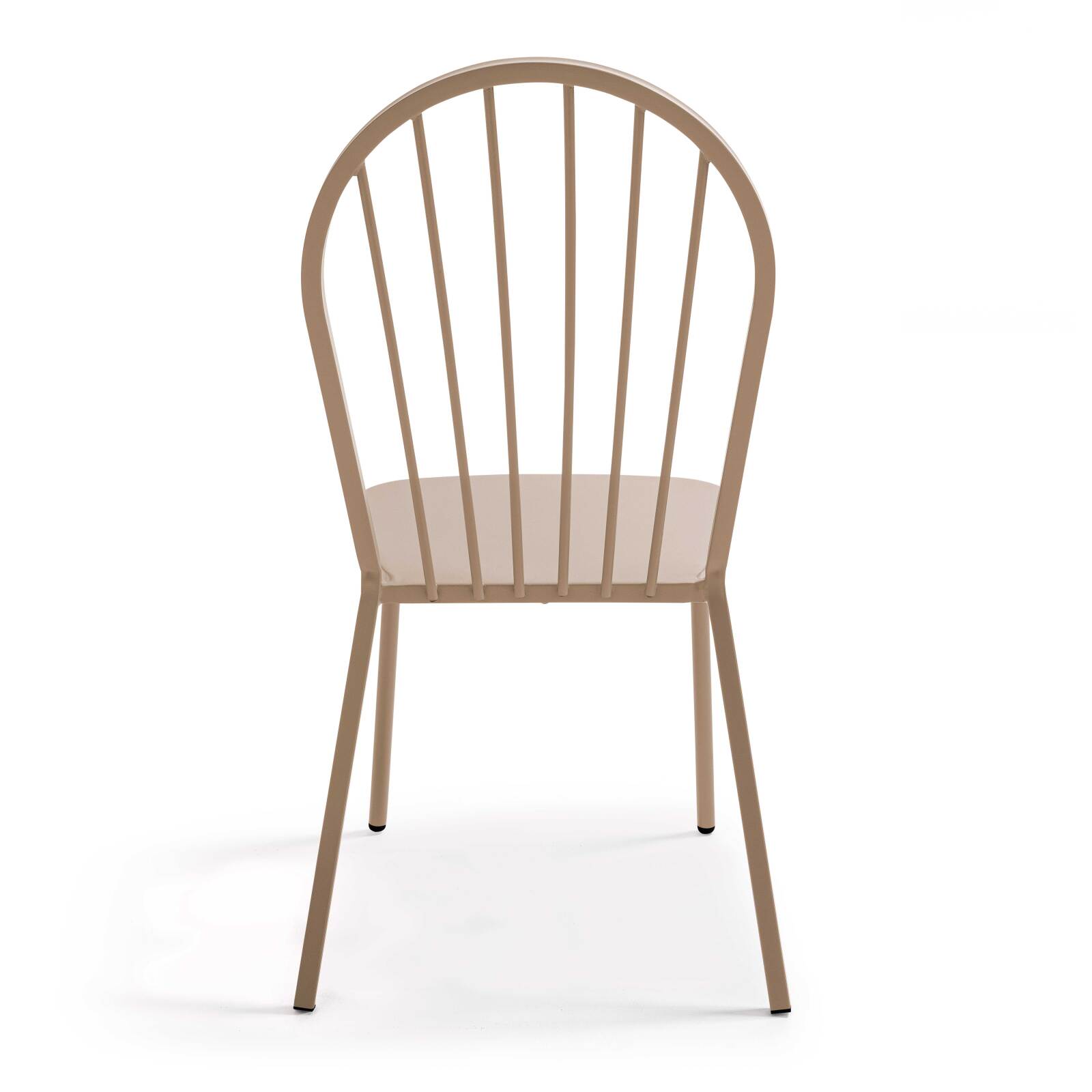 Table de jardin carrée 70 x 70 cm et 2 chaises en métal