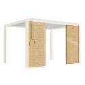 Claustra pour pergola bioclimatique CORATO et SAPRI