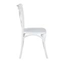 Chaise de terrasse empilable en plastique