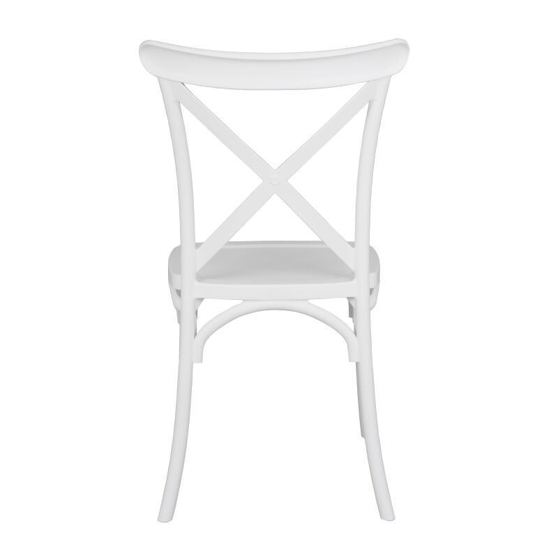 Chaise de terrasse empilable en plastique (4/5)