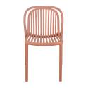 Chaise de terrasse en plastique