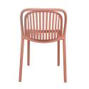 Chaise de terrasse en plastique