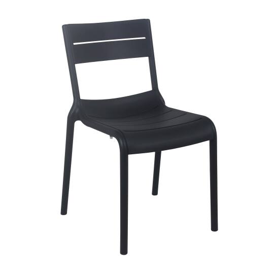 Chaise de terrasse en plastique