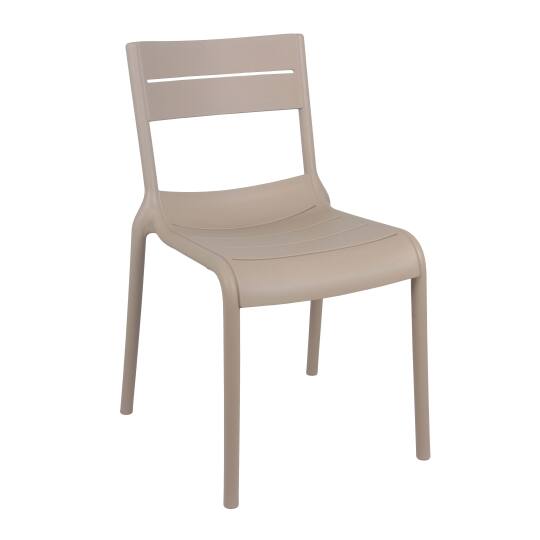 Chaise de jardin en plastique ajourée | Oviala