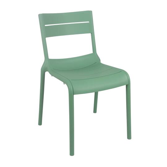Chaise de jardin en plastique ajourée | Oviala