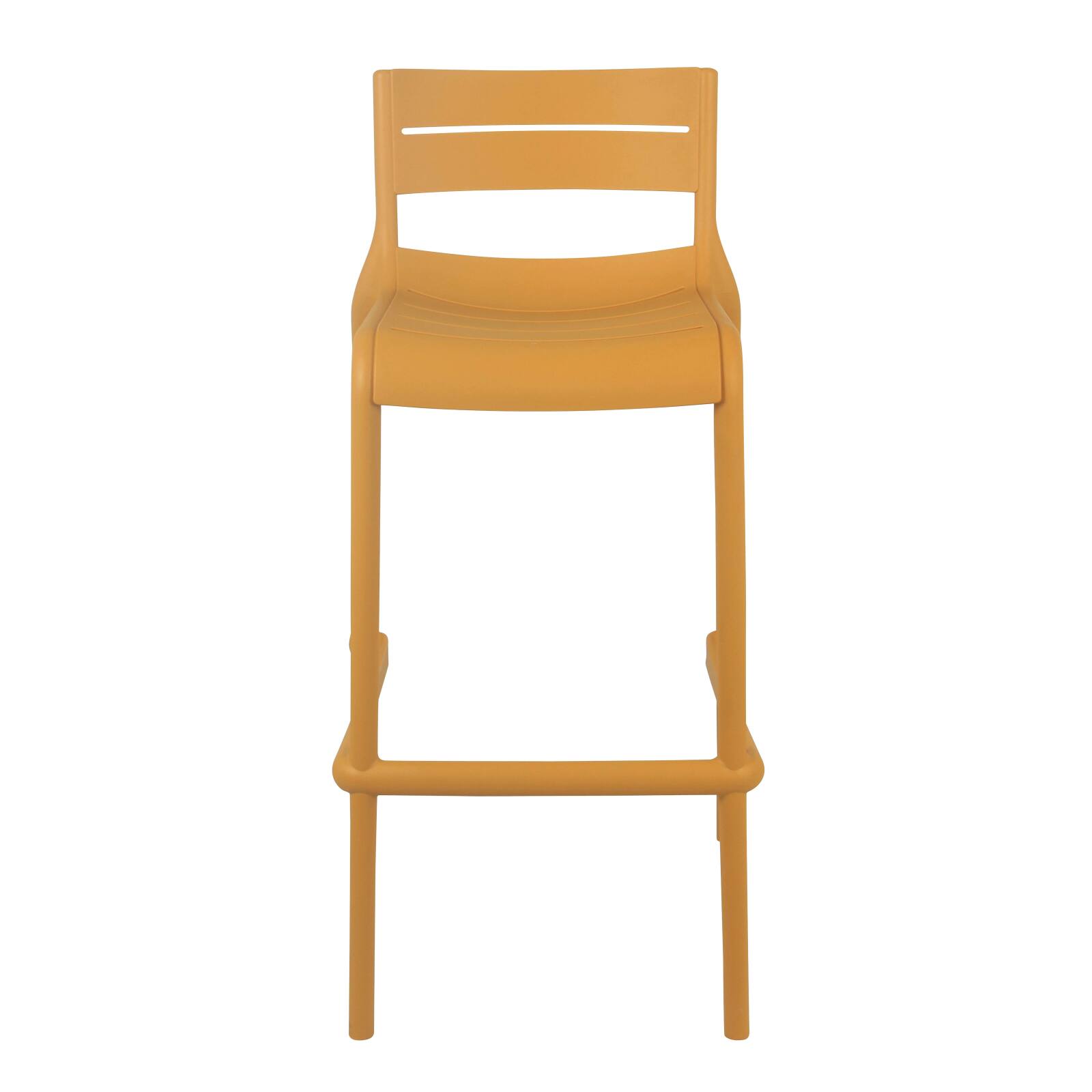 Chaise haute de terrasse en plastique