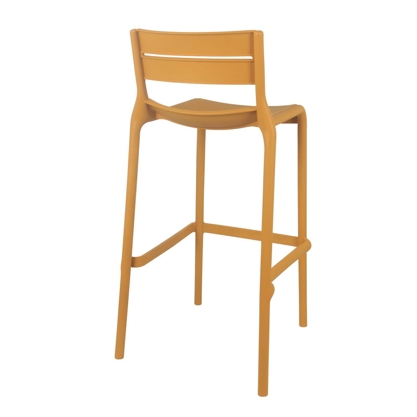 Chaise haute de terrasse en plastique