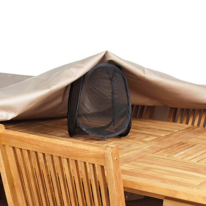 Rehausseur POP'UP pour housse de table de jardin