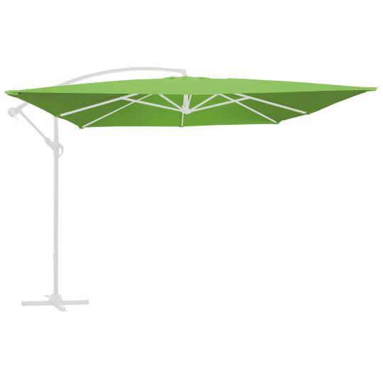 Toile pour parasol déporté GENOVA 3x3m - 160g/m² | Oviala