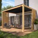 Claustra pour pergola bioclimatique CORATO et SAPRI
