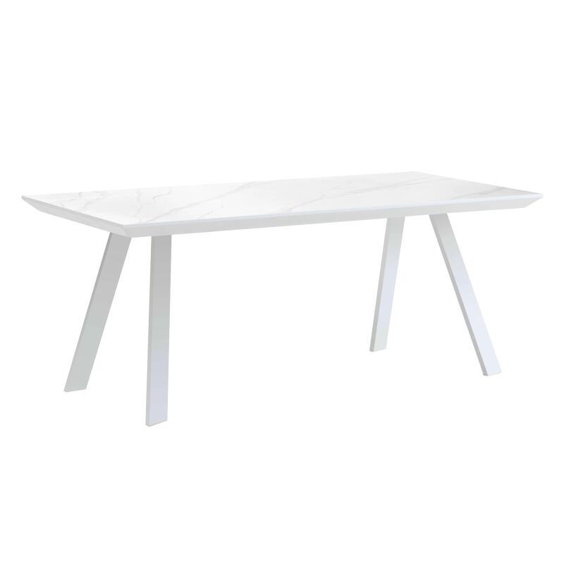 Table de jardin esprit scandinave (180 x 90 x 75)