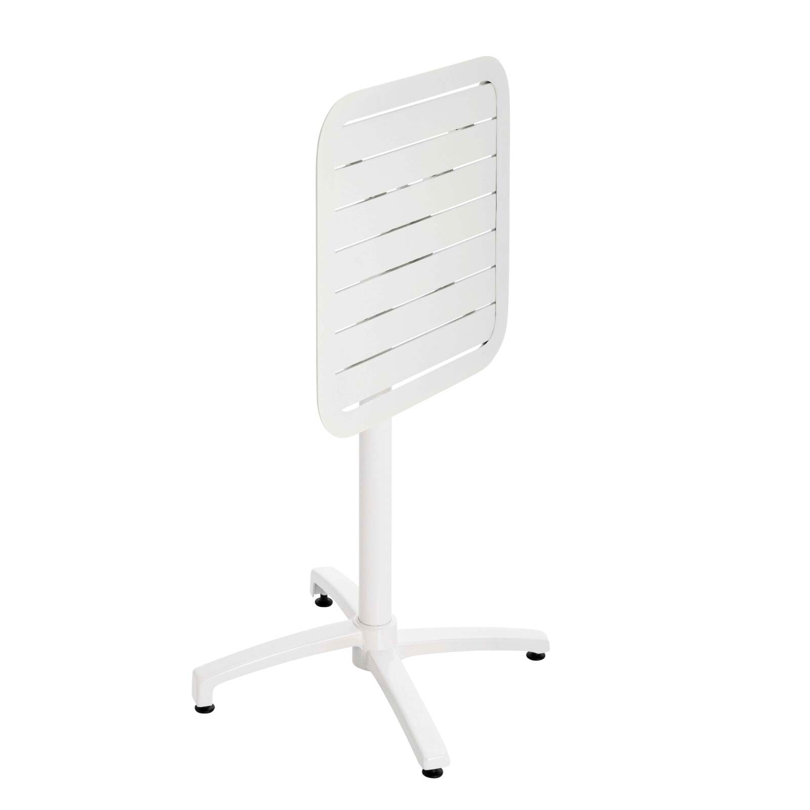 Table de terrasse 60x60 cm inclinable en aluminium