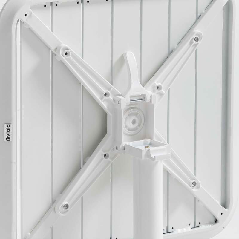 Table 60x60 cm inclinable en aluminium et 2 chaises (4/7)