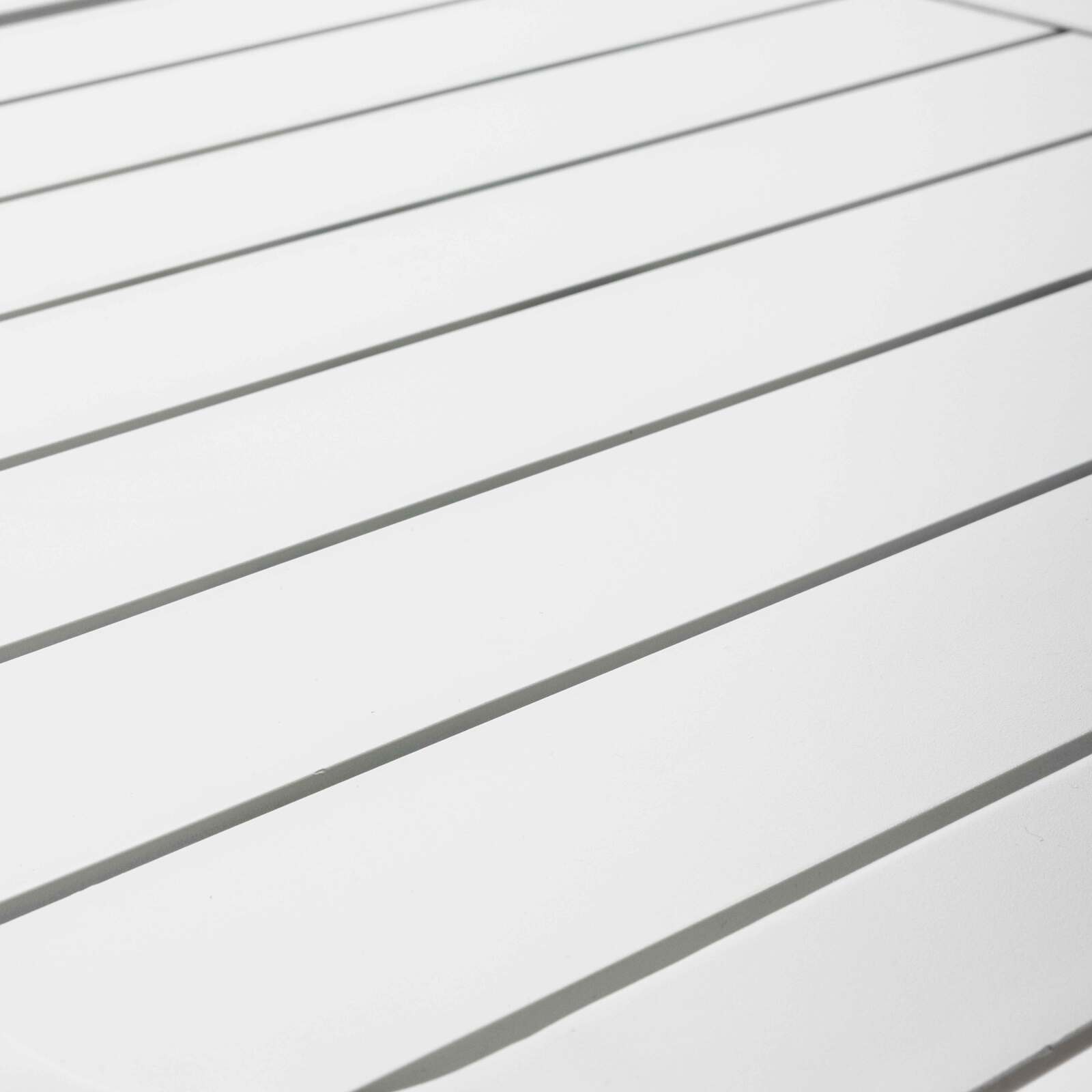 Table de terrasse 70x70 cm inclinable et 2 chaises en aluminium