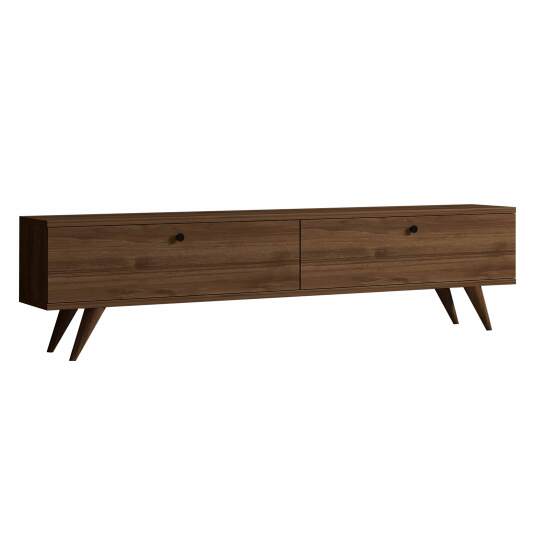Meuble TV 160 cm style industriel | Oviala