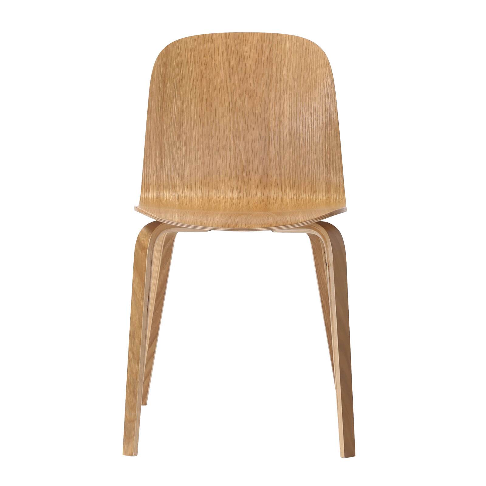 Lot de 2 chaises en contreplaqué FSC®