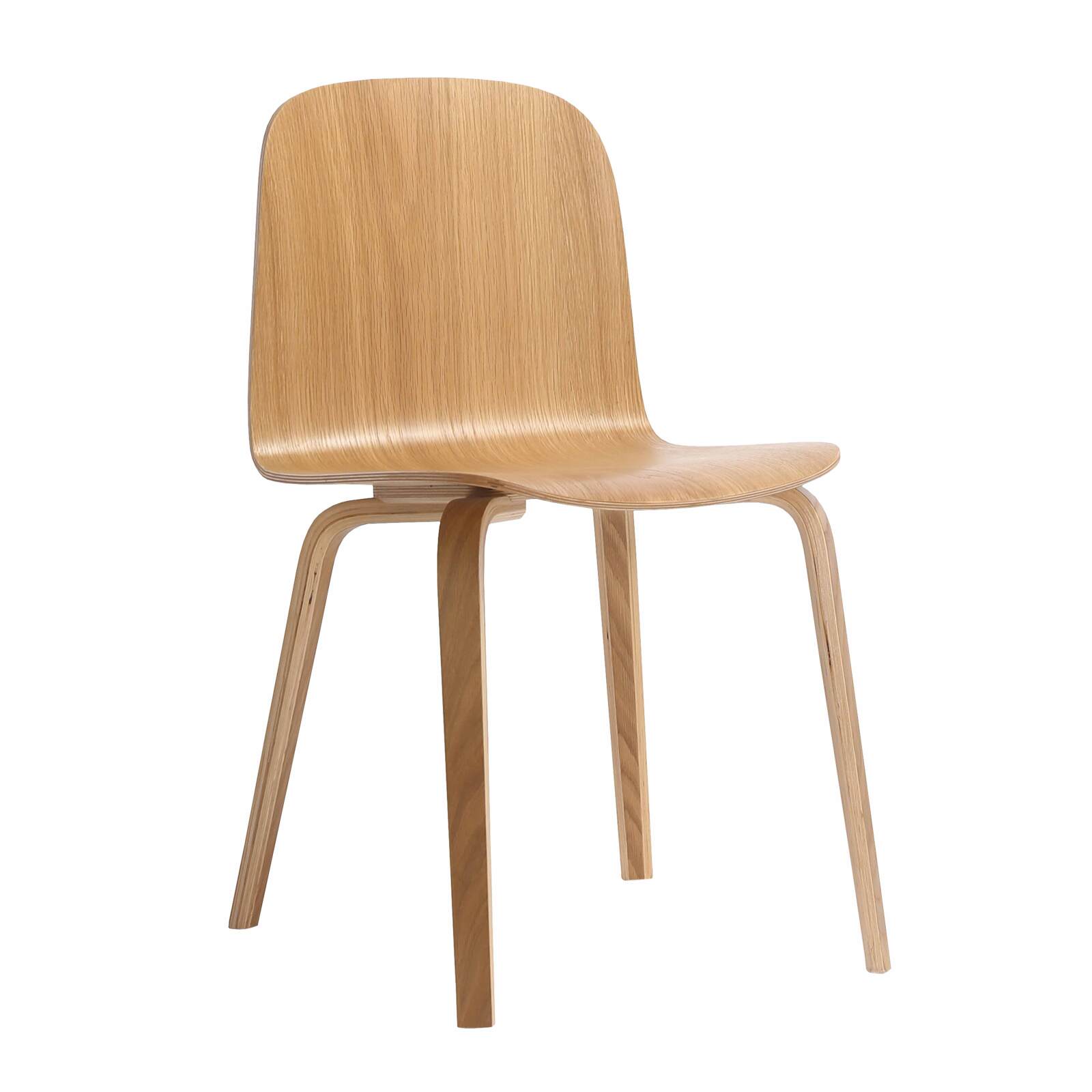 Lot de 2 chaises en contreplaqué FSC®