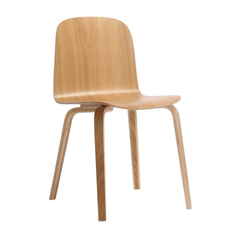 Lot de 2 chaises en contreplaqué FSC®