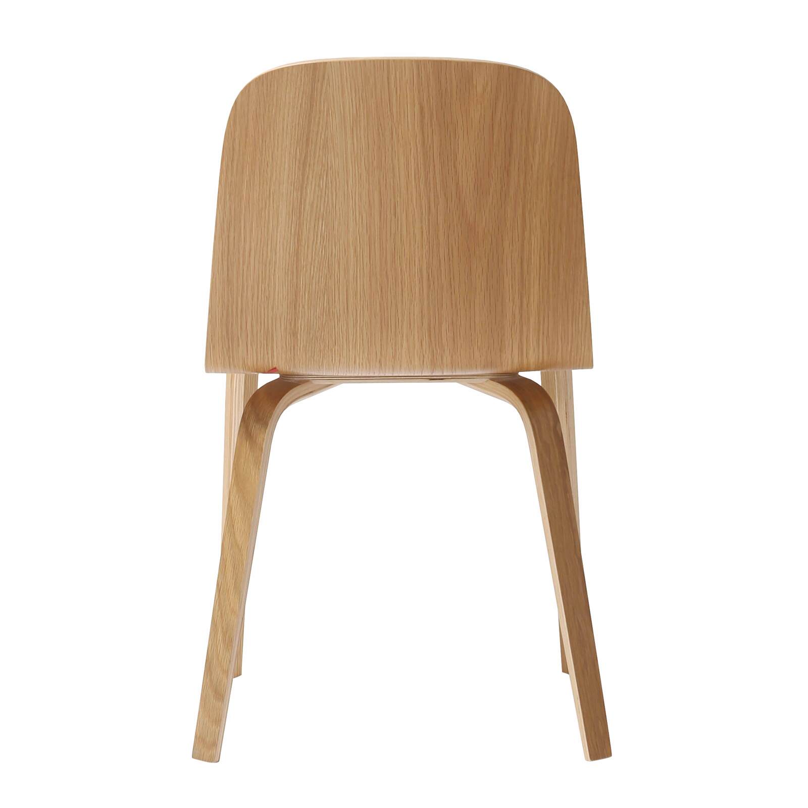 Lot de 2 chaises en contreplaqué FSC®